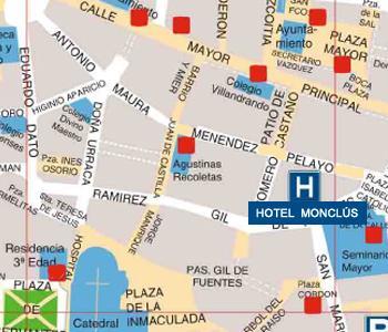 Monclus Hotell Palencia Eksteriør bilde